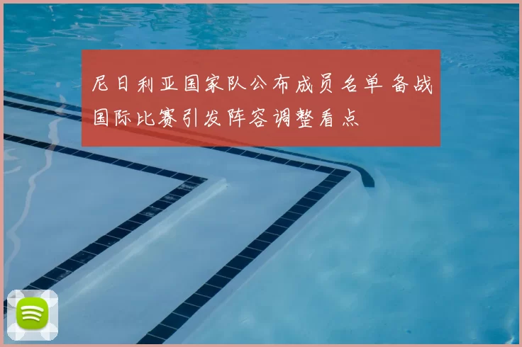 尼日利亚国家队公布成员名单 备战国际比赛引发阵容调整看点